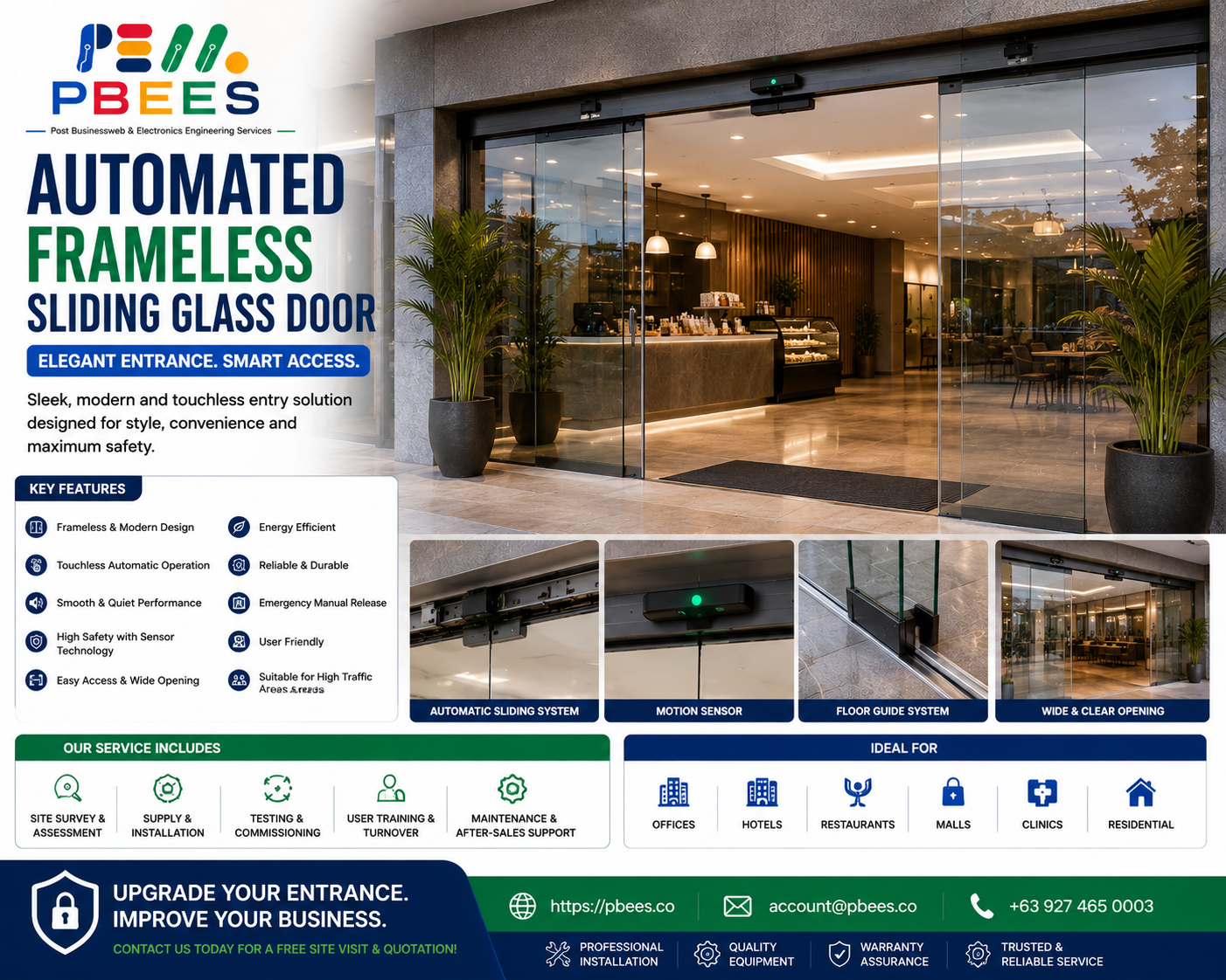 Automated Sliding Glass Door